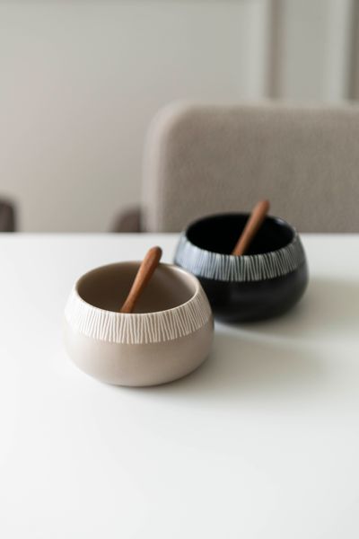 Huvudbild Serveringsskål Strå med sked 2pk 