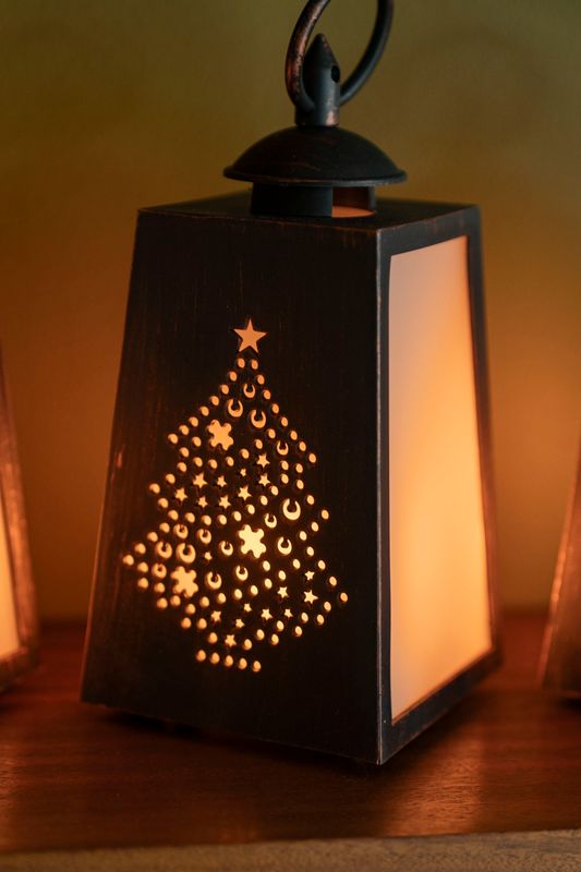 LED Lanterna 10x19cm - Julgran