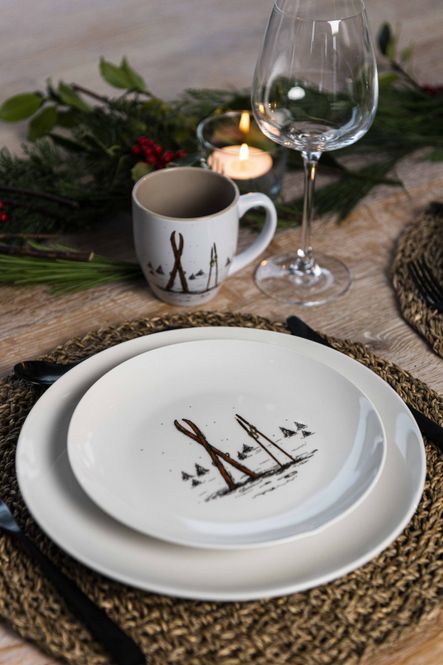 Hovedbilde 4 x Sirdal Ski&Stav Tallerken 20cm