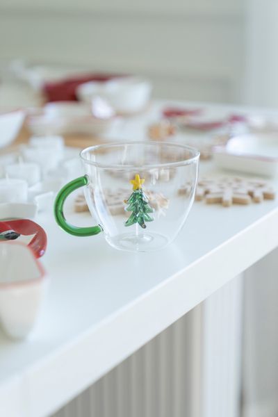 Huvudbild Tekopp - Glas Julgran
