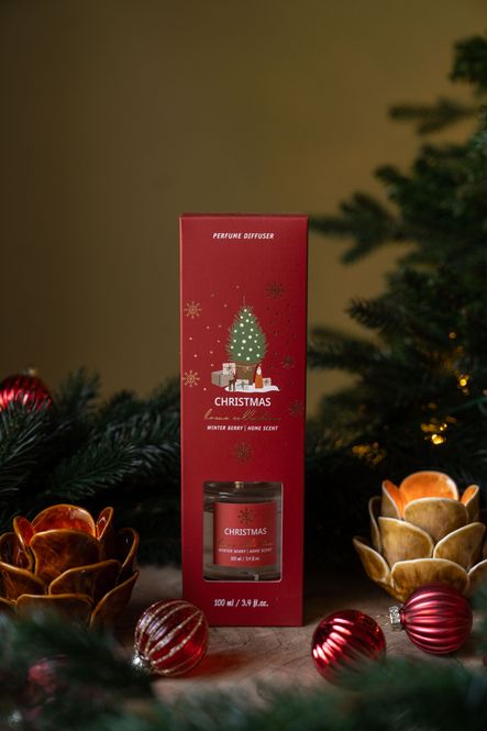 Hovedbilde Doftpinnar - Vinterbär 100ml 