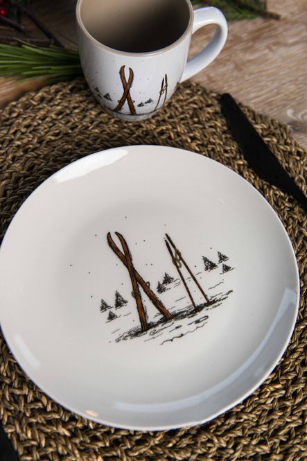 Hovedbilde 4 x Sirdal Ski&Stav Middagstallerken 27cm