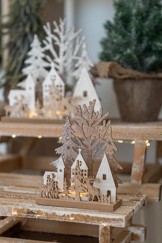 Xmas Bordlampa 15cm - Renfamilj