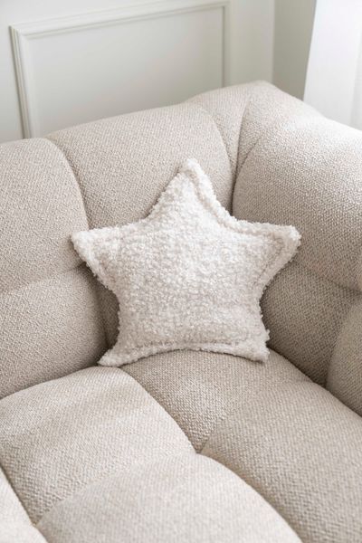 Huvudbild Kudde Stjärna 43x30cm - Vit