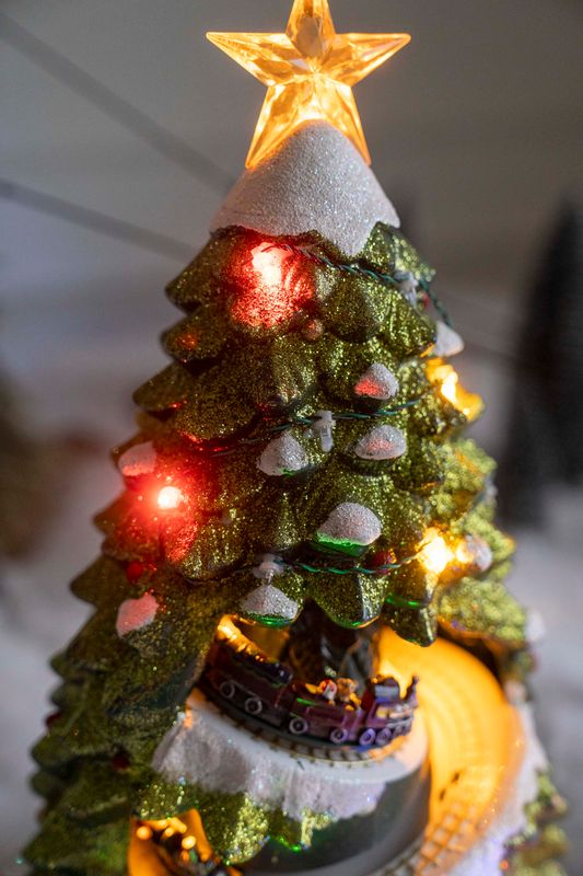 Julby – Julgran med tåg