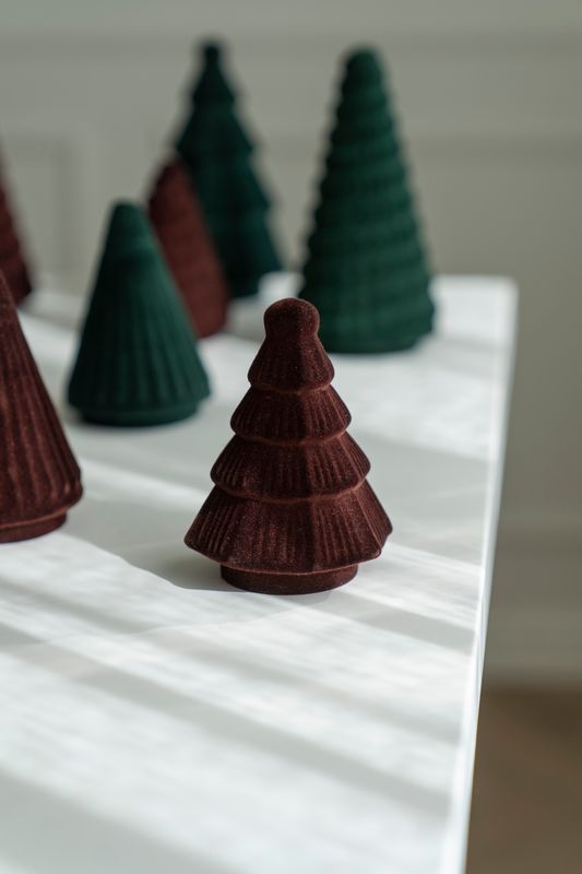 Glasträd 12cm Brun - Version 2