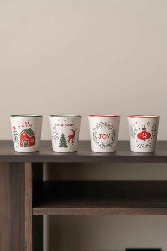 Joy - Kopp 8,5cm Xmas