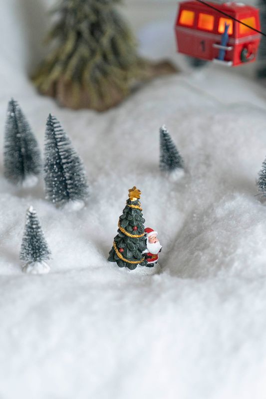 Julby - Mini Träd m/Tomte