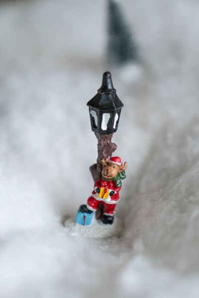 Huvudbild Julby - Mini Lyktstolpe Ren