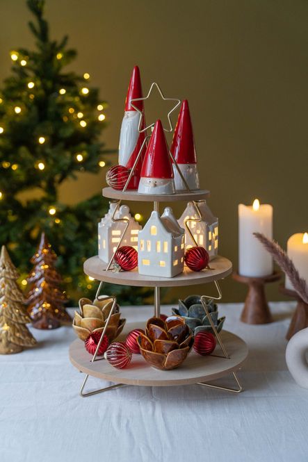 Hovedbilde Etasjefat - Juletre 50cm