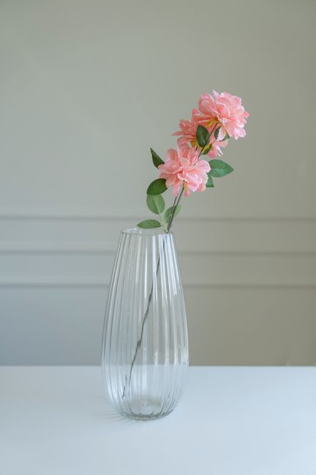 Hovedbilde Konstgjord Blomma 66cm - Ljus Rosa