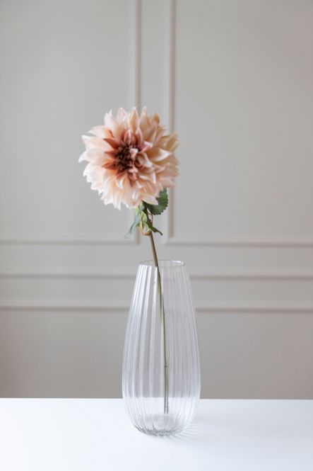 Hovedbilde Konstgjord Blomma Dahlia 73cm - Rosa/Vit