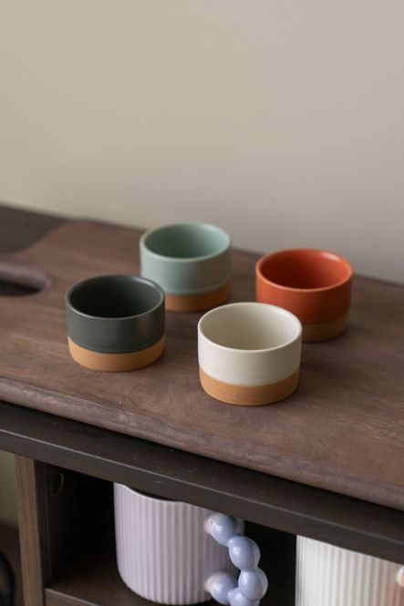 Hovedbilde Keramikskålar  4-pack – 6,5x4cm