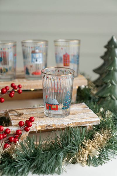 Huvudbild Dricksglas 500ml - Rött Hus