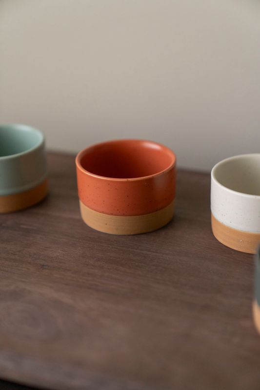 Keramikskålar  4-pack – 6,5x4cm