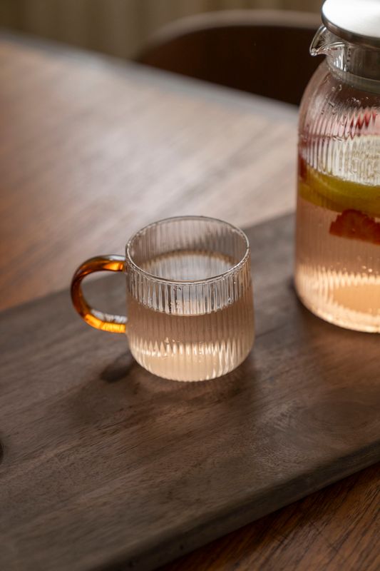Glaskopp 250ml Oker