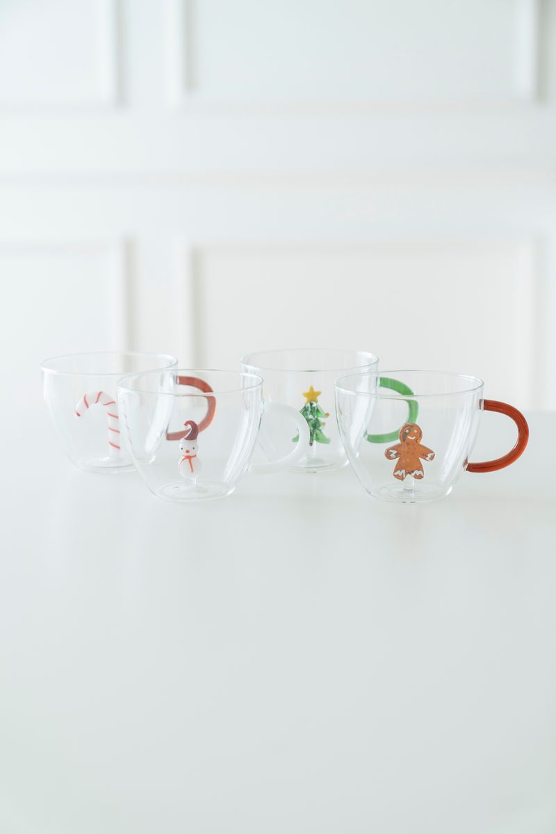 Tekopp - Glas Julgran