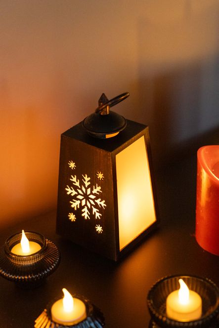 Hovedbilde LED Lanterna 10x19cm - Frost