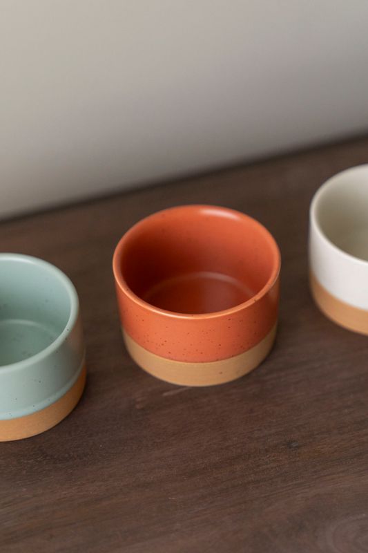 Keramikskålar  4-pack – 6,5x4cm