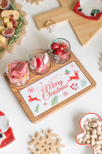 Huvudbild Serveringsset - Merry Christmas