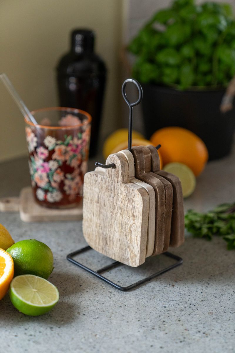 Glasbrickor med stativ