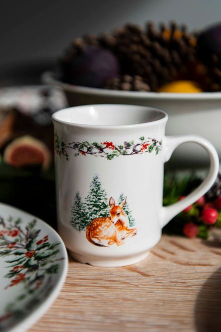 Hovedbilde Jultid  Mugg Rådjur