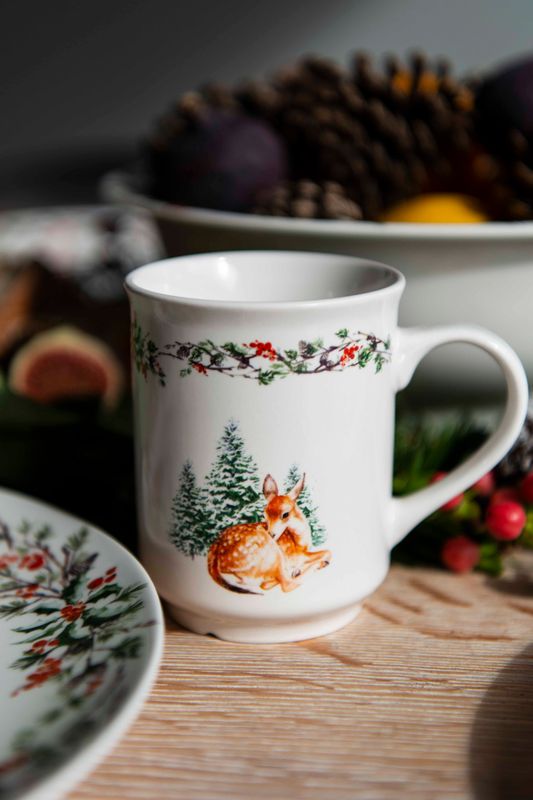 Jultid  Mugg Rådjur